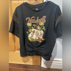 Nashville top with fringe